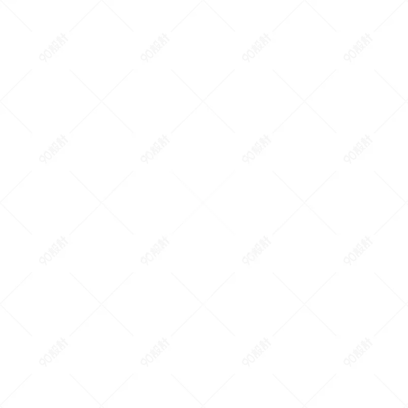 放射状发光体米字状白色发光