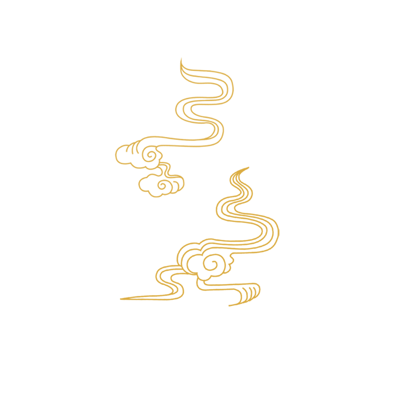 中国风金色祥云