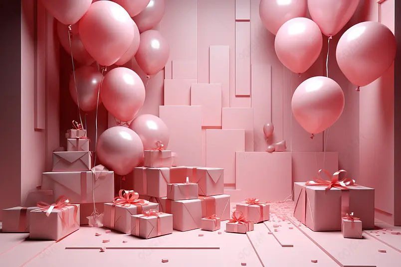 浪漫的背景图数字艺术