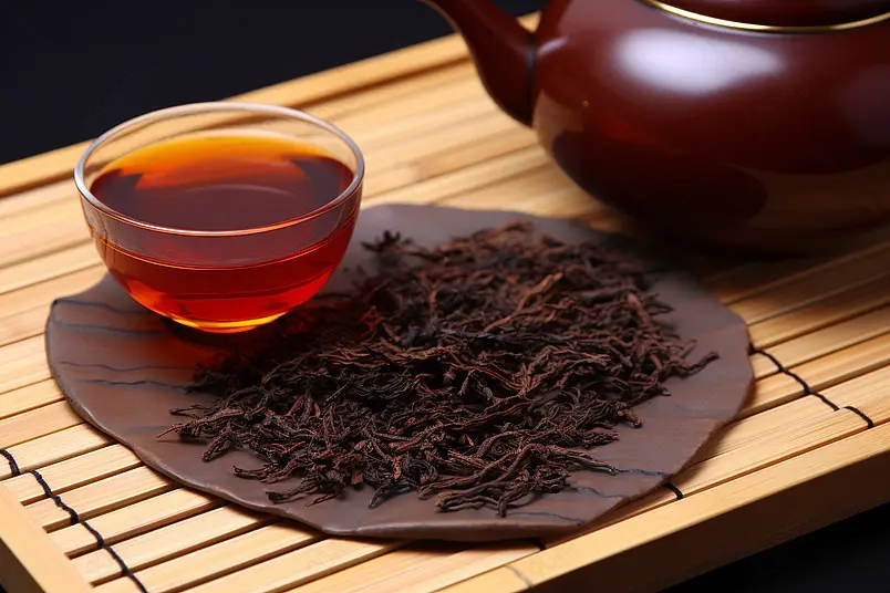 普洱茶原图茶汤大红袍