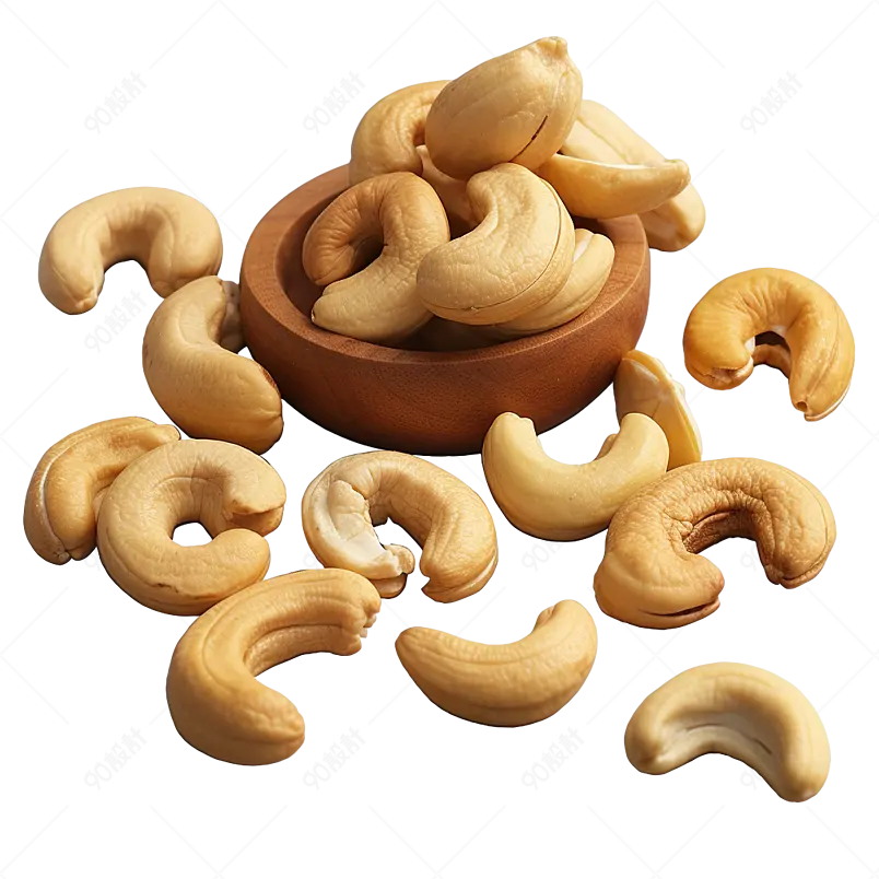 越南紫皮腰果饱满的腰果仁