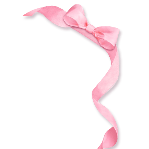 粉色丝带蝴蝶结