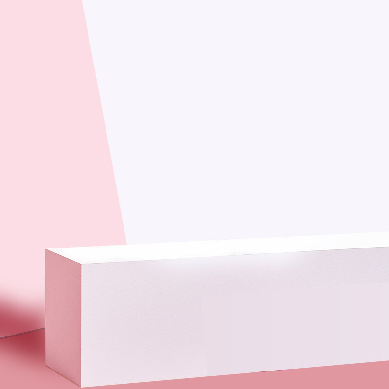 三维立体粉红色台面主图直通车背景