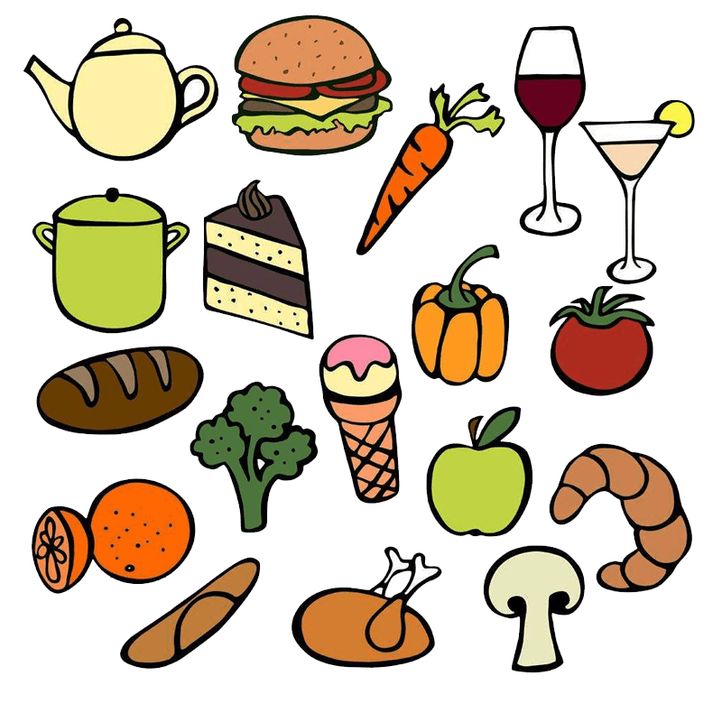 蔬菜水果卡通图标