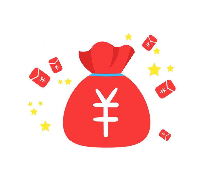 双十一狂欢购物节节日元素
