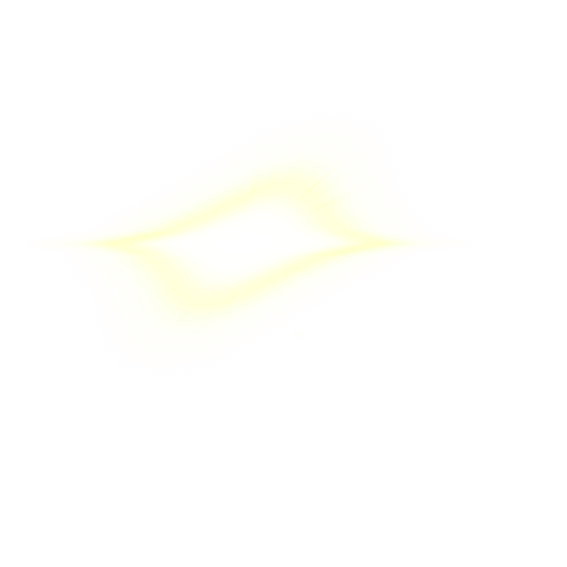 黄色灯光光束矢量元素