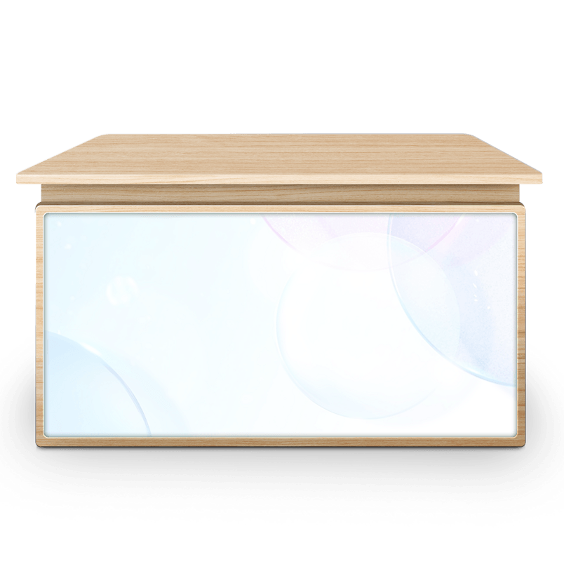 c4d促销展台桌子木制桌子木纹桌广告台