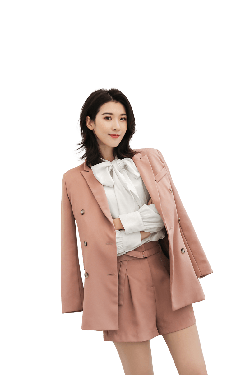 秋装女美丽时尚女模特女生