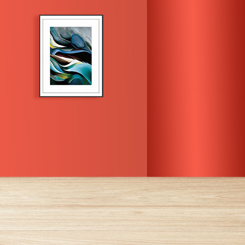 红色渐变家具主图背景