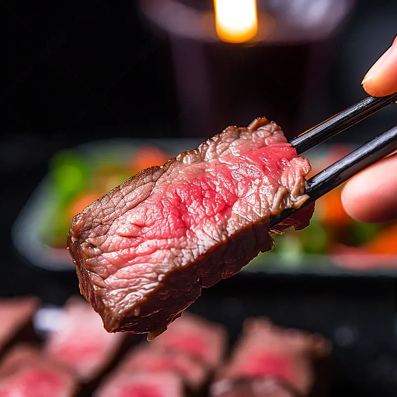 厚切牛排牛肉粒