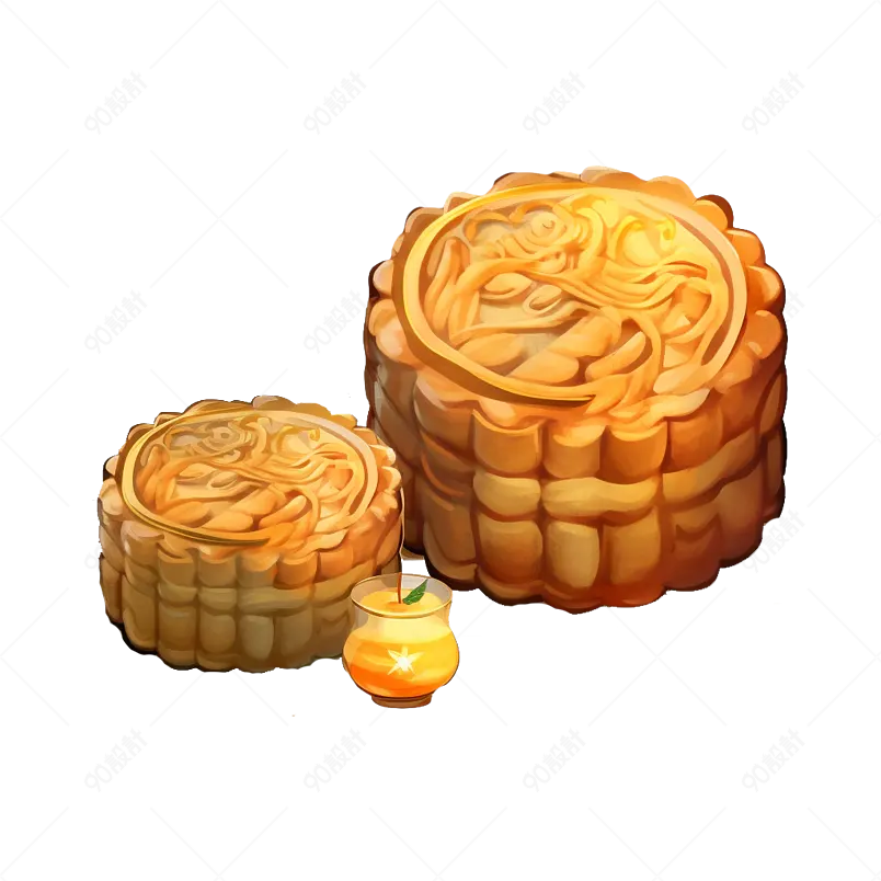 传统美食中秋团圆中秋月饼