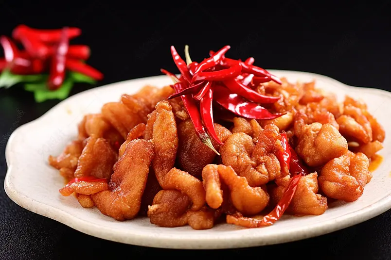中餐馆特色推荐菜是干煸肥肠