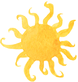 沙滩太阳素材