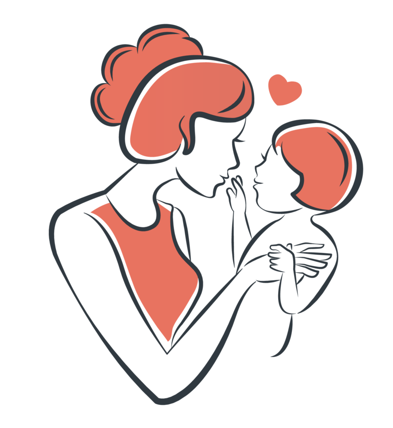简约温馨母婴logo