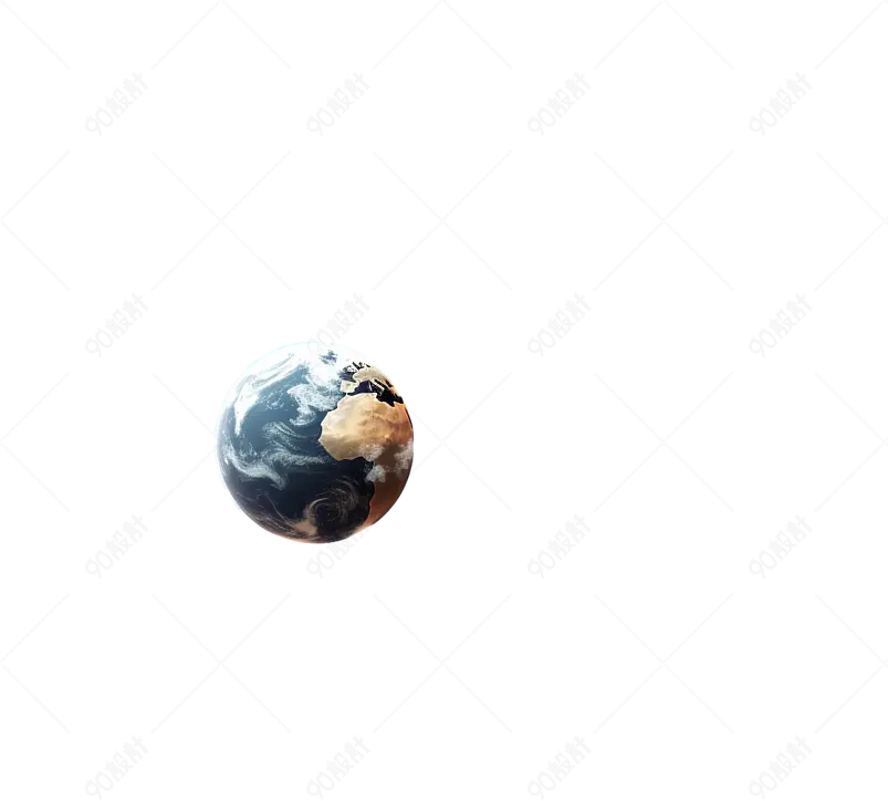 手绘卡通航天宇航员空间宇宙太空月球科技星球手绘图