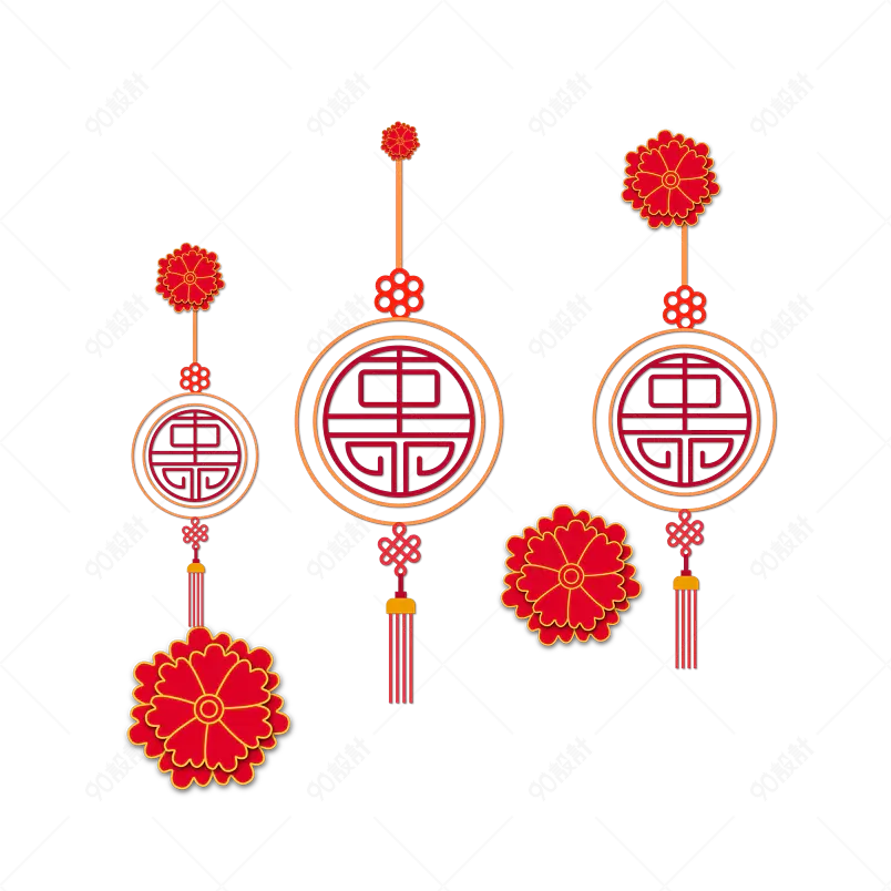 中国传统纹样矢量图庆典活动展会背景海报素材