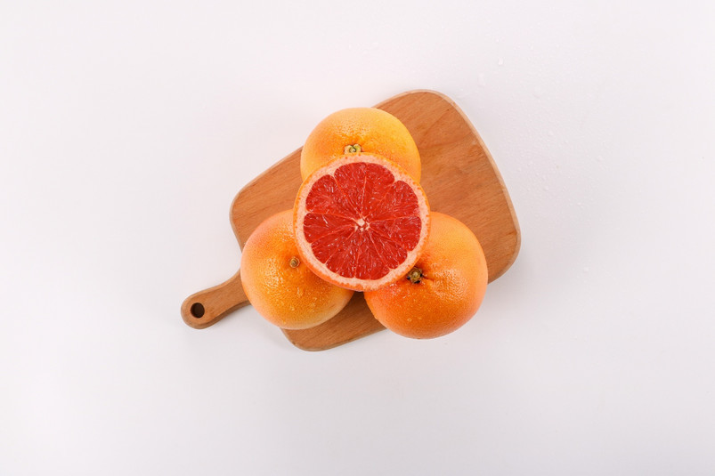 水果西柚摄影图 南非西柚素材摆拍图片