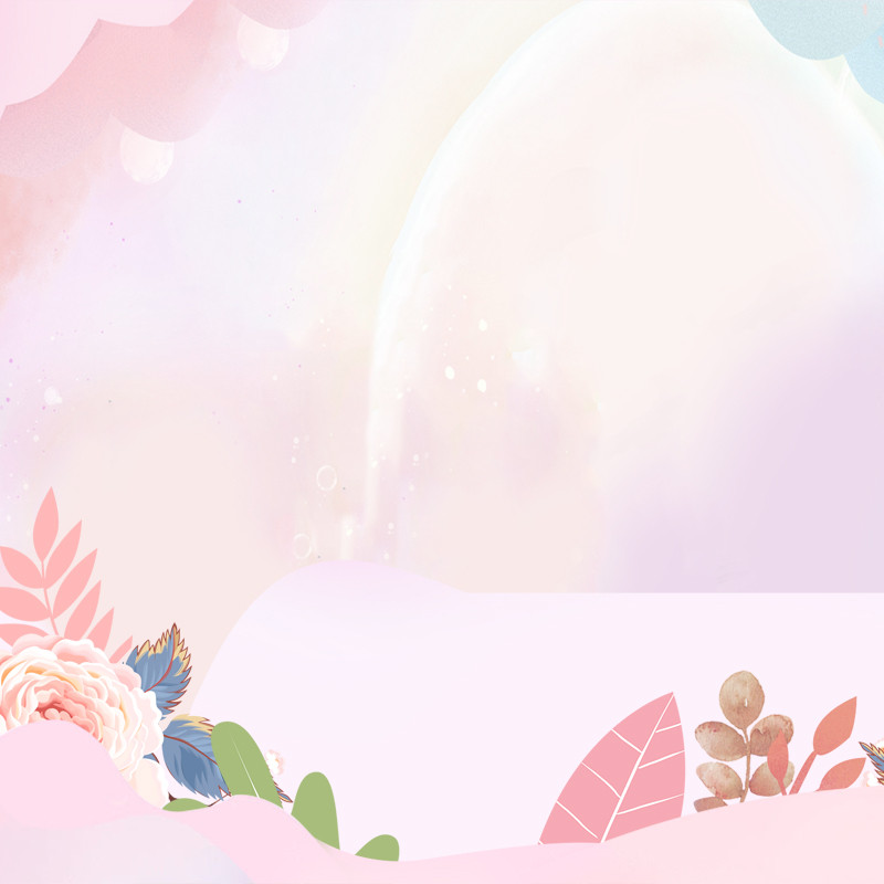 粉色渐变梦幻女装主图详情页背景
