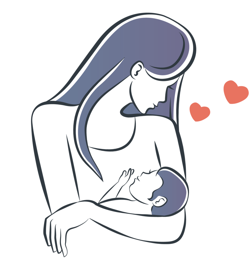 简约温馨母婴logo