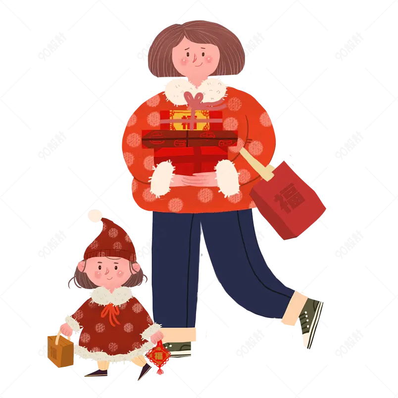 买年货过年啦春节年货年货大采购