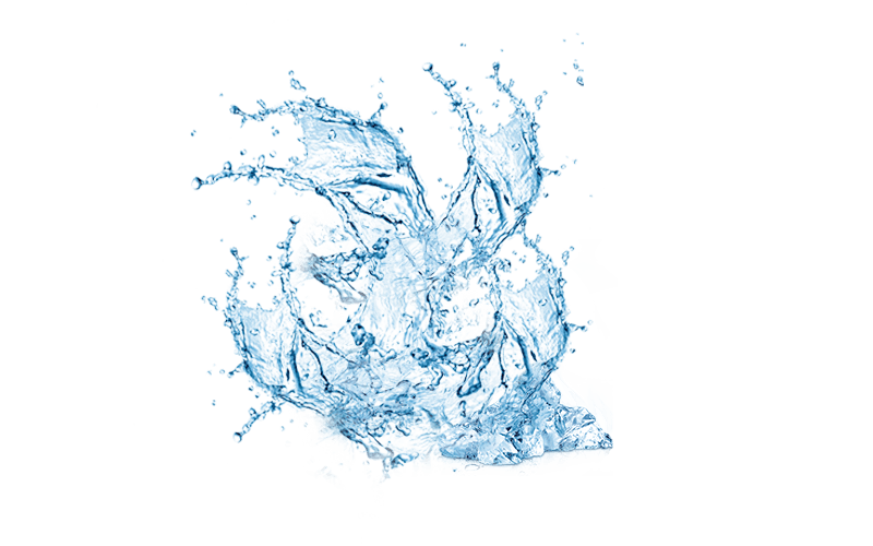 动感转动浪花水元素