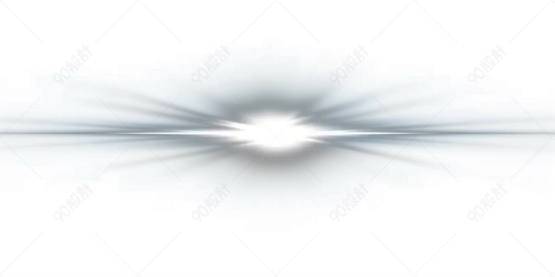 白色光束光点元素设计