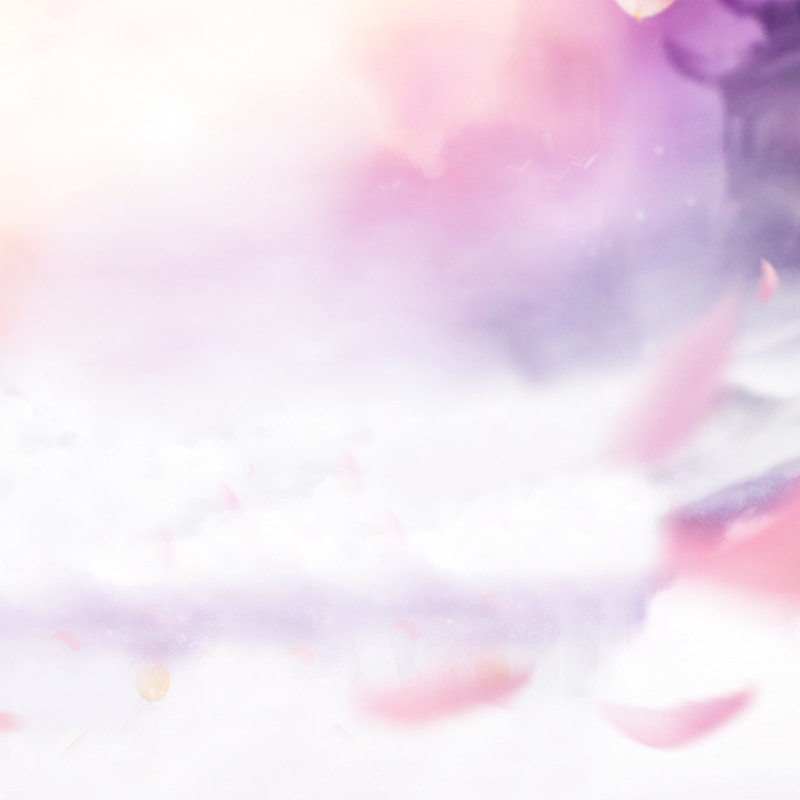 紫色梦幻情人节女装直通车详情页背景