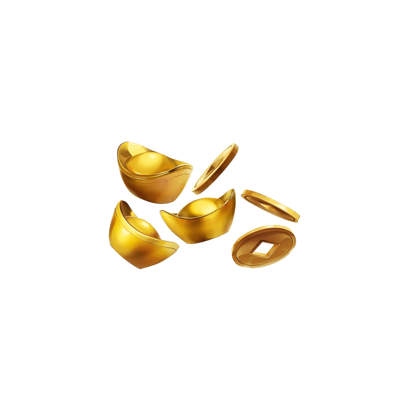 元宝金币元素