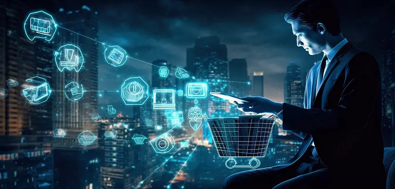 全渠道技术社交媒体网络平台多渠道营销提供互联网支付渠道在线零售购物和全