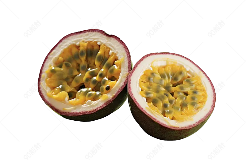 营养美味的切开洋石榴鸡蛋果