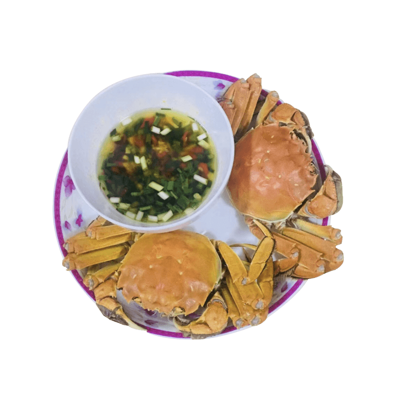 螃蟹食物美食黄色好吃