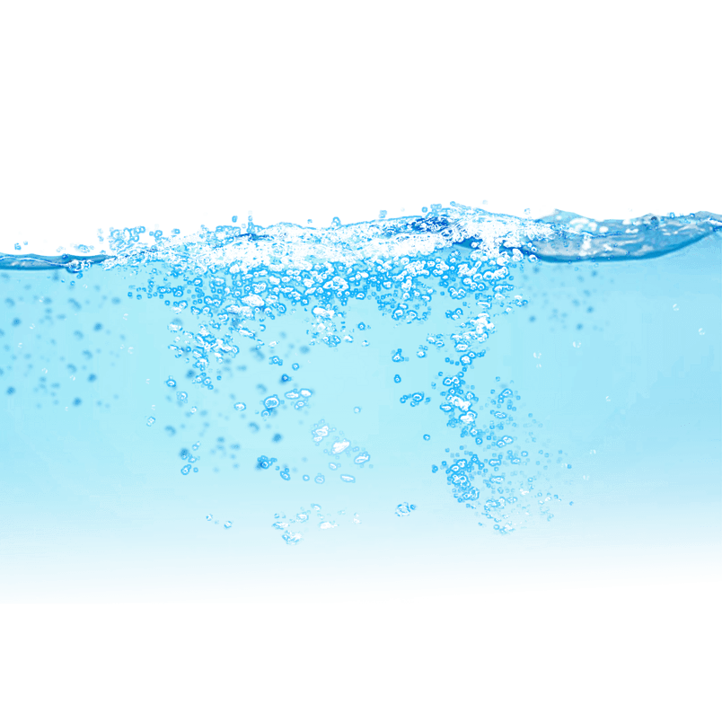 动感水浪蓝色水面元素
