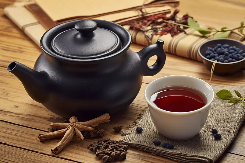紫砂壶中药壶中药材陶瓷杯子