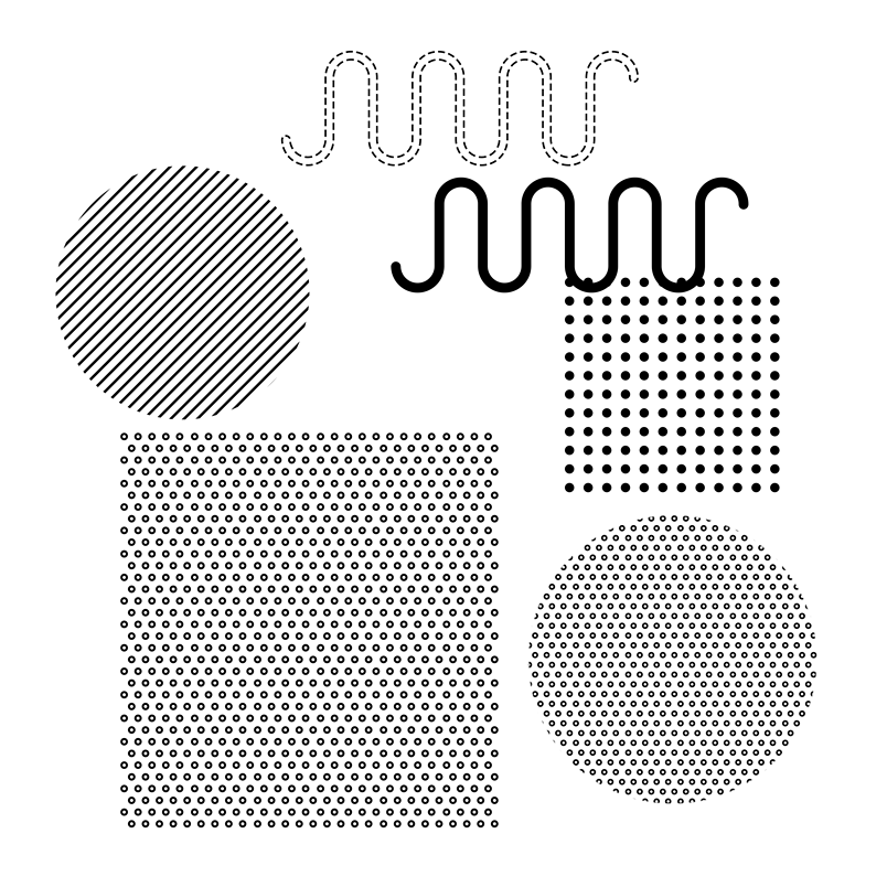 小元素几何体线稿活动元素背景元素