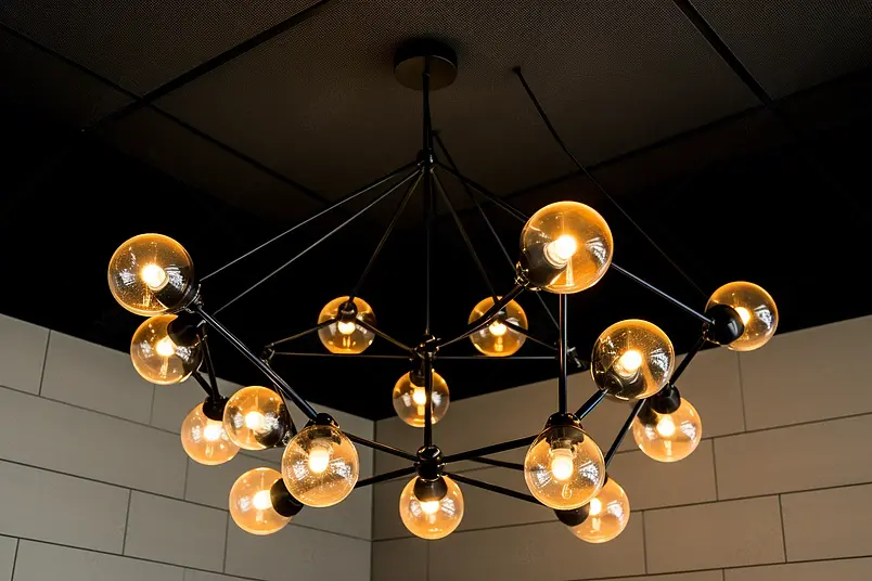 创意灯具灯饰静物图片背景素材