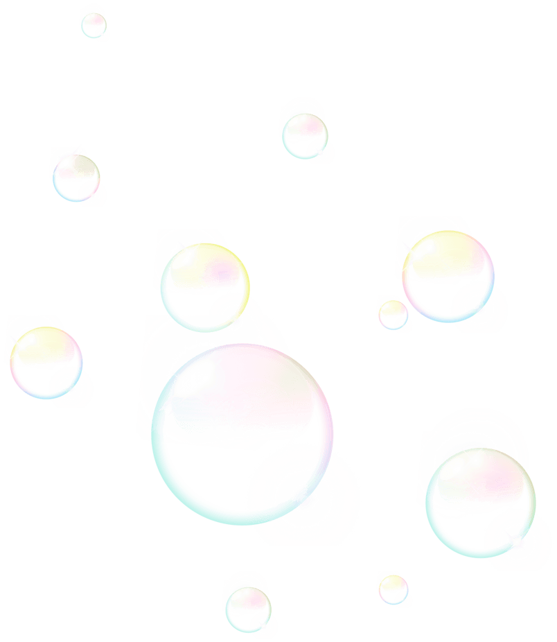 太阳下的泡泡