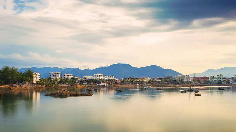 越南海滨城市芽庄旅游照片