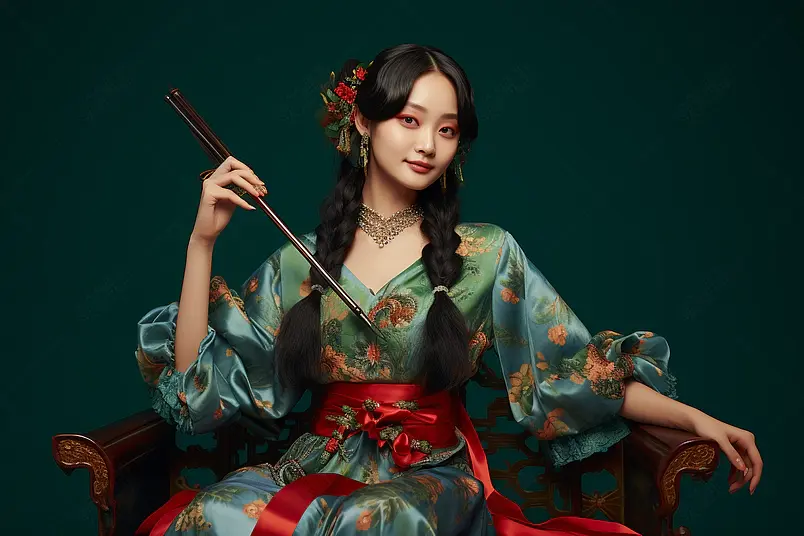 国风潮流美女形象