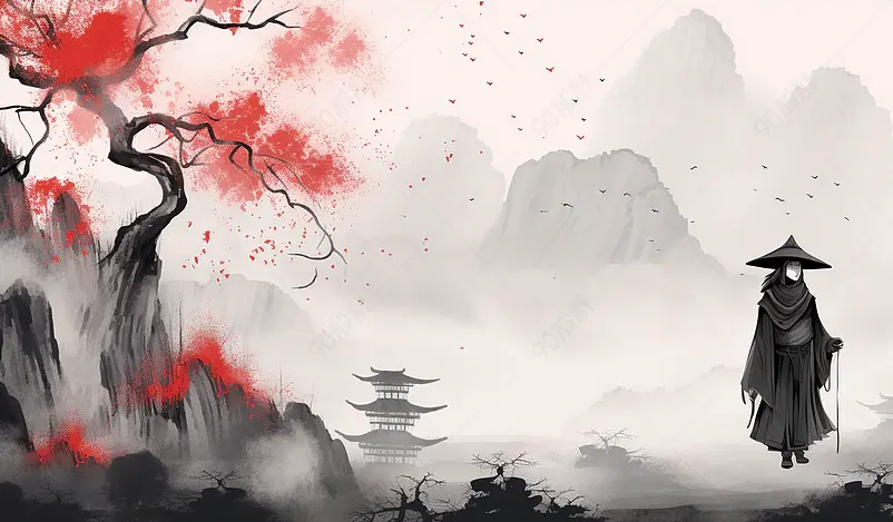 水墨画