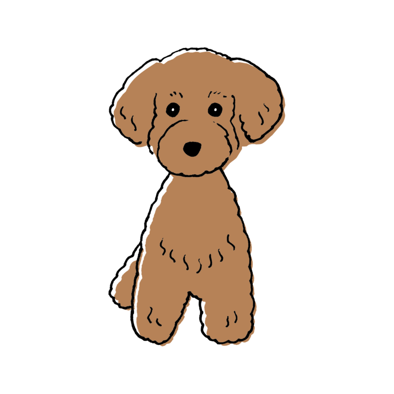 可爱卡通大中小狗犬类免扣元素