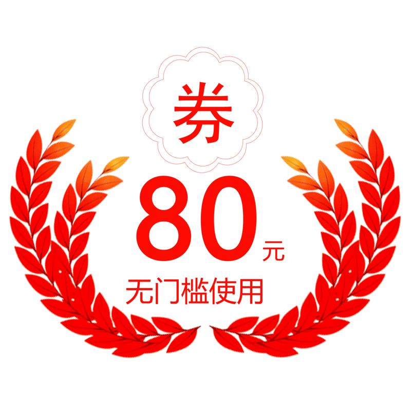 店铺优惠卷年货节活动券80