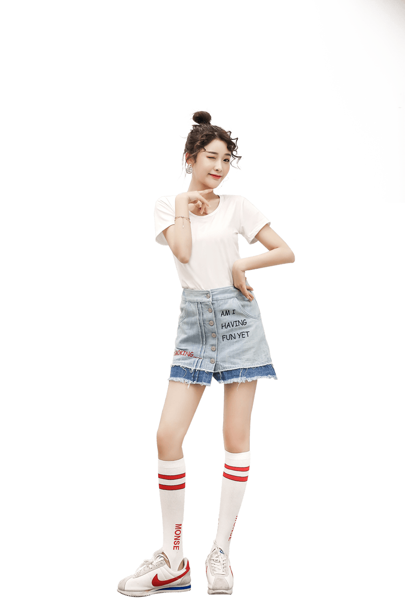 秋装女美丽时尚女模特女生