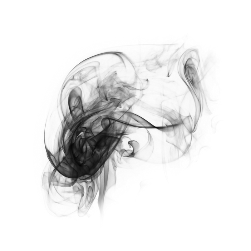 黑色个性水墨绘画