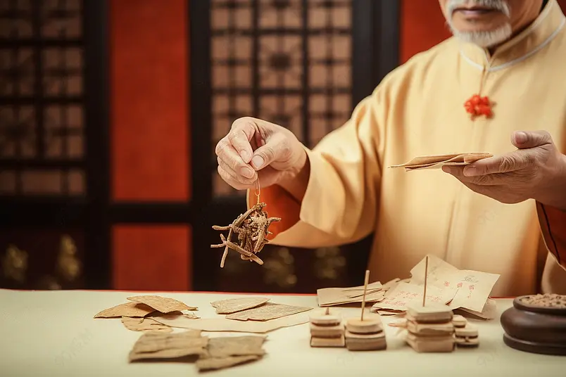 清晰的摄影图高清的图片海报设计背景广告设计素材元素老中医手提中药包