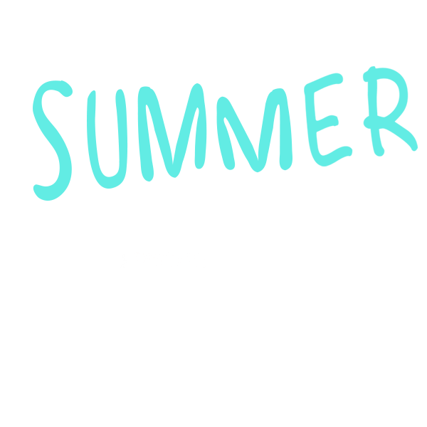 夏天SUMMER字体设计