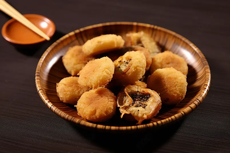 烧饼点心油酥点心烧饼食物小饭馆菜单餐品图片