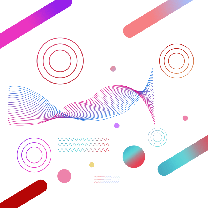 电商几何图形背景装饰元素