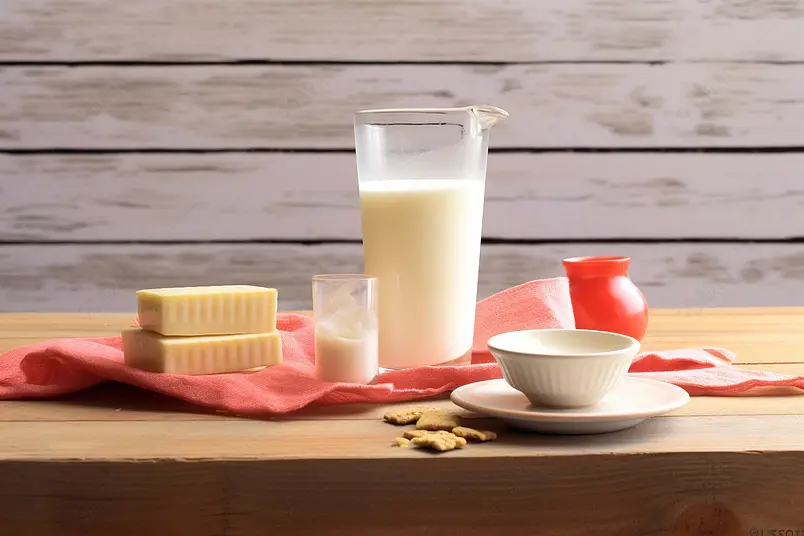 清晰的摄影图高清的图片电商产品拍摄美食美味食物牛奶零食背景