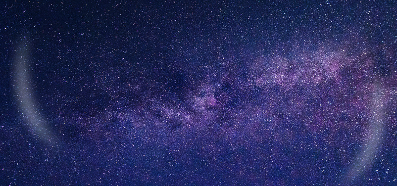 星空昼夜自然景观电商海报banner背景