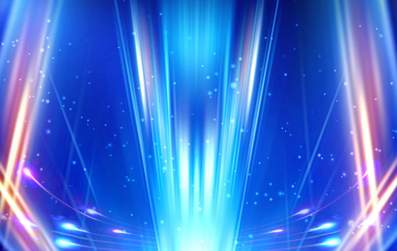 蓝色酷炫商务科技背景图片